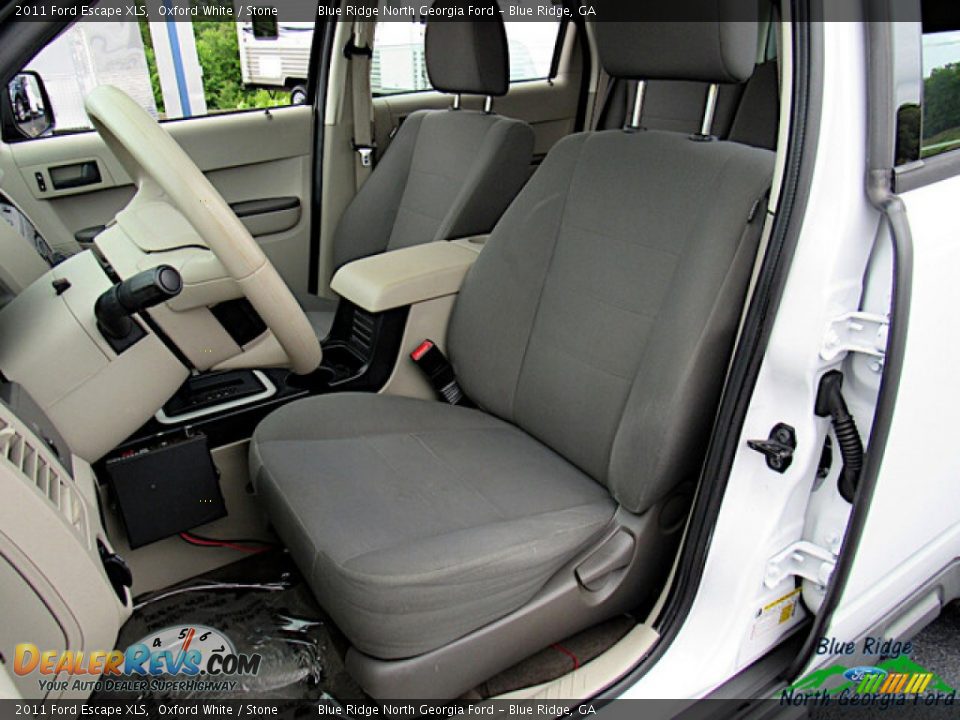 2011 Ford Escape XLS Oxford White / Stone Photo #11