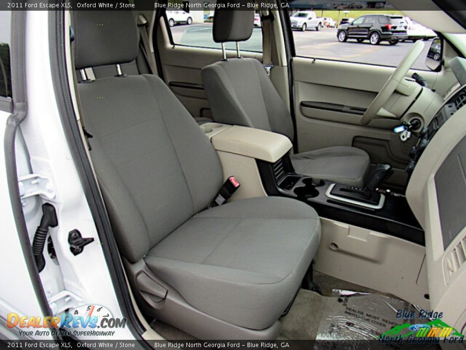 2011 Ford Escape XLS Oxford White / Stone Photo #12