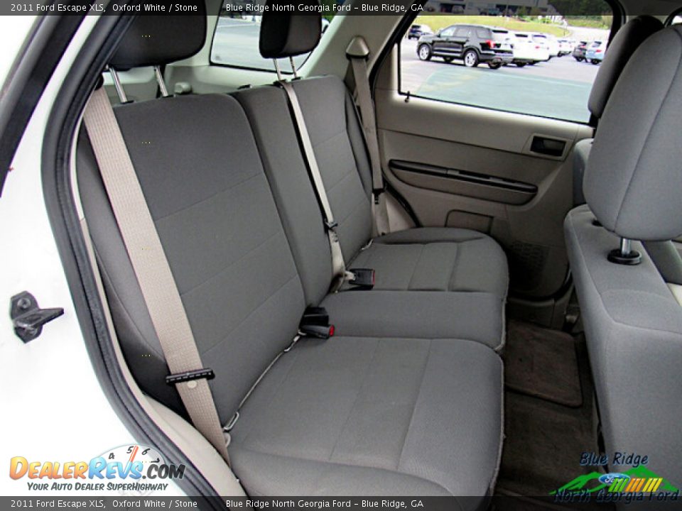 2011 Ford Escape XLS Oxford White / Stone Photo #13