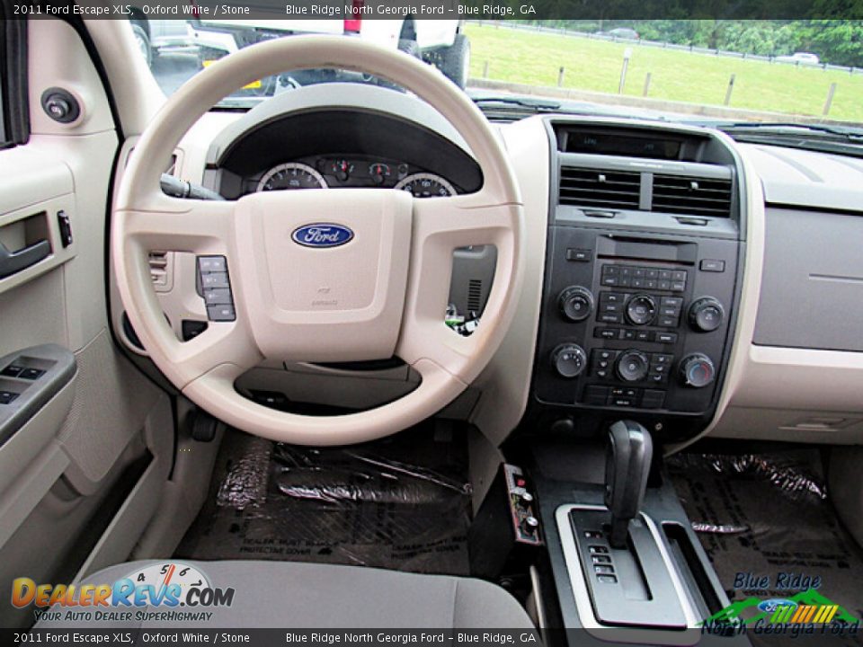 2011 Ford Escape XLS Oxford White / Stone Photo #15