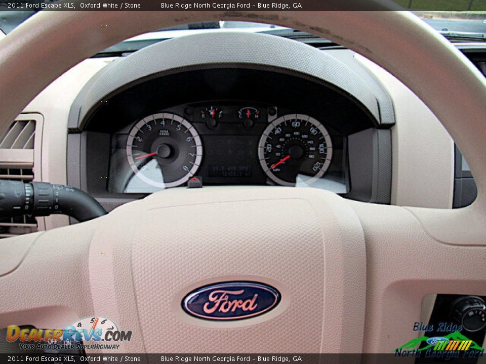 2011 Ford Escape XLS Oxford White / Stone Photo #17