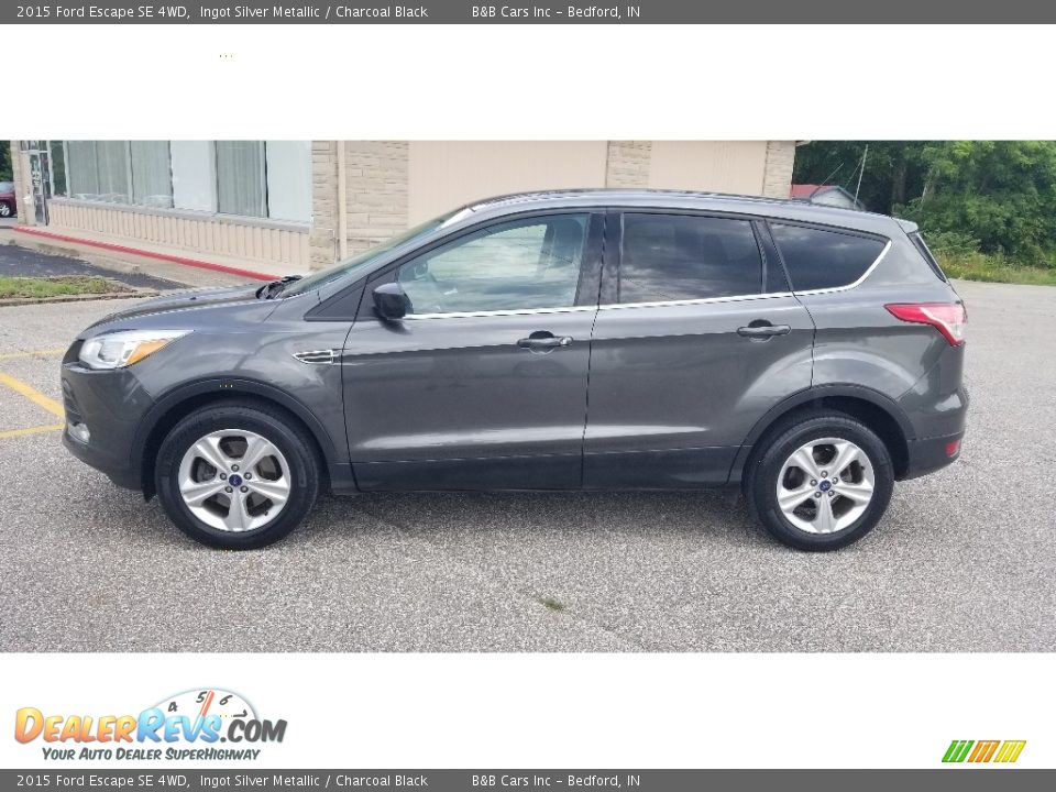 2015 Ford Escape SE 4WD Ingot Silver Metallic / Charcoal Black Photo #1