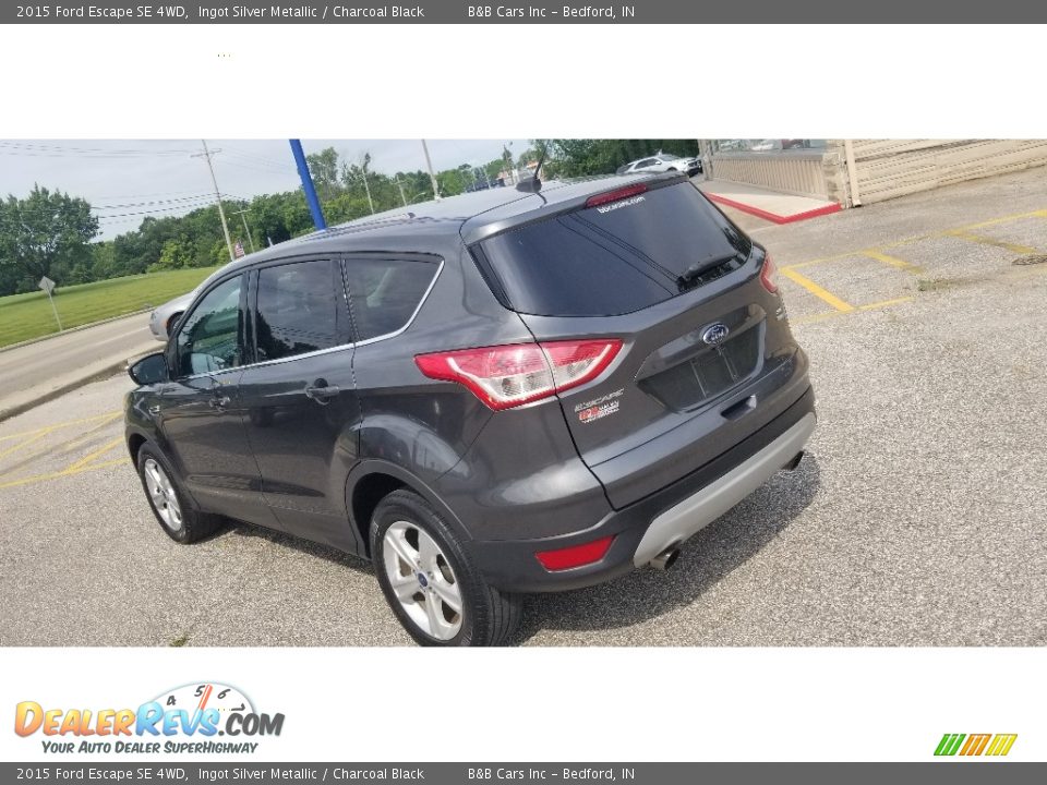 2015 Ford Escape SE 4WD Ingot Silver Metallic / Charcoal Black Photo #8