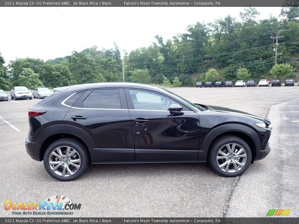 Jet Black Mica 2021 Mazda CX-30 Preferred AWD Photo #1