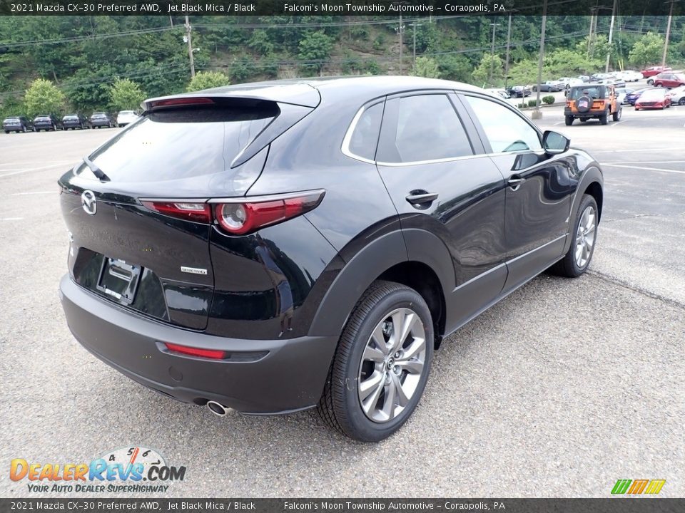 2021 Mazda CX-30 Preferred AWD Jet Black Mica / Black Photo #2