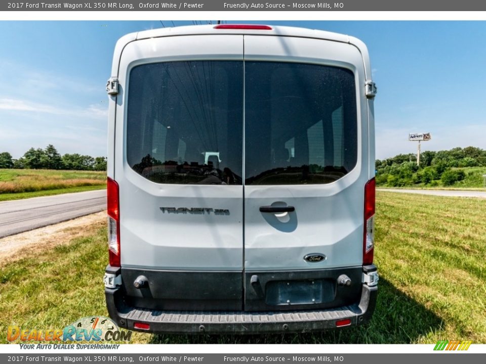 2017 Ford Transit Wagon XL 350 MR Long Oxford White / Pewter Photo #5