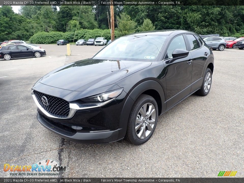 Jet Black Mica 2021 Mazda CX-30 Preferred AWD Photo #5