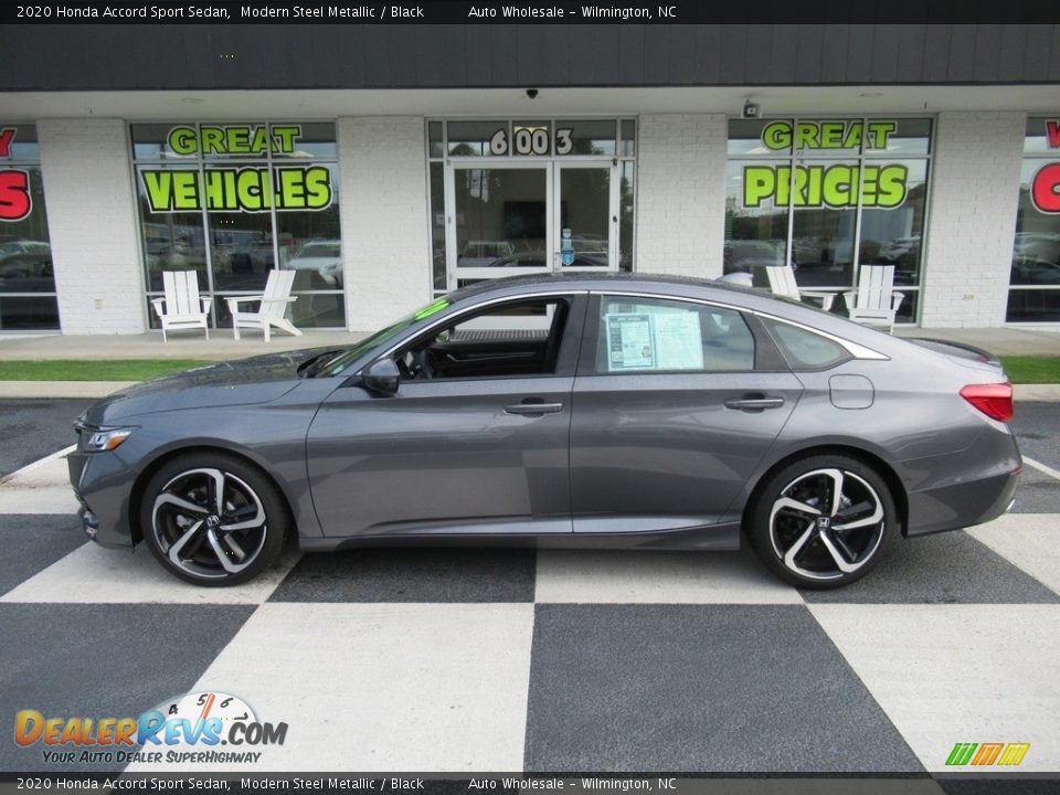 2020 Honda Accord Sport Sedan Modern Steel Metallic / Black Photo #1