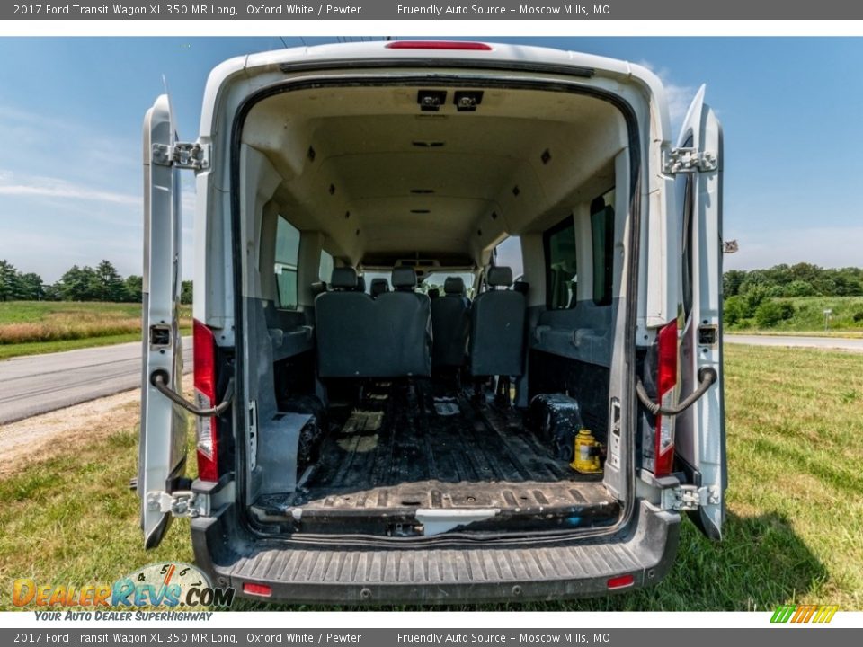 2017 Ford Transit Wagon XL 350 MR Long Oxford White / Pewter Photo #23