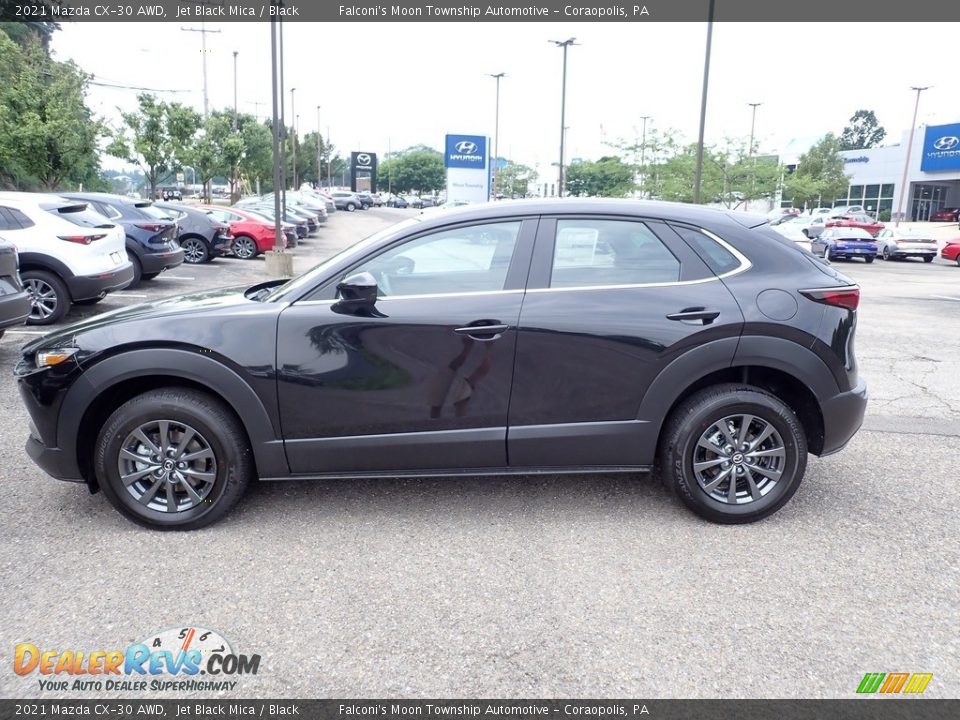 2021 Mazda CX-30 AWD Jet Black Mica / Black Photo #6