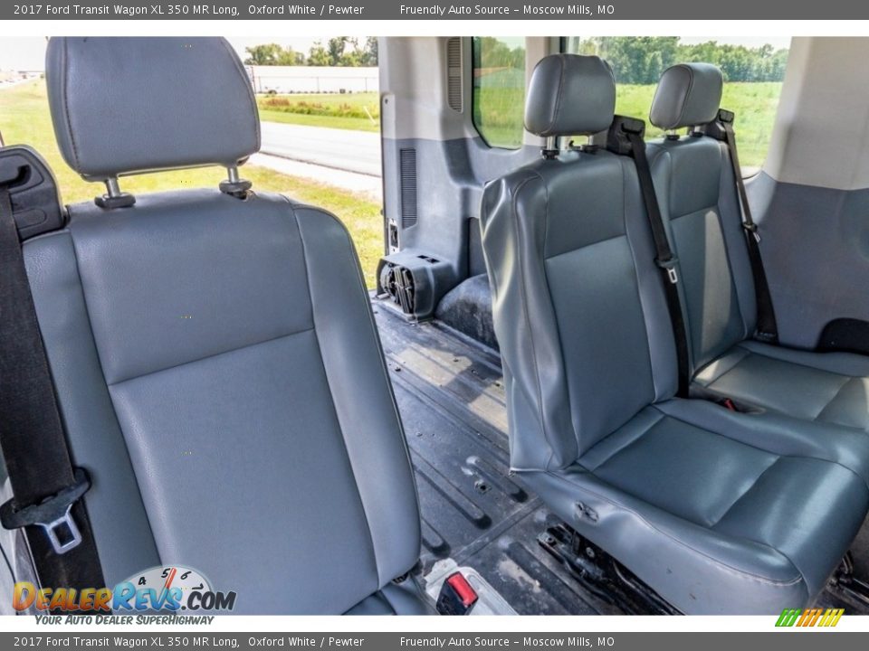 2017 Ford Transit Wagon XL 350 MR Long Oxford White / Pewter Photo #29