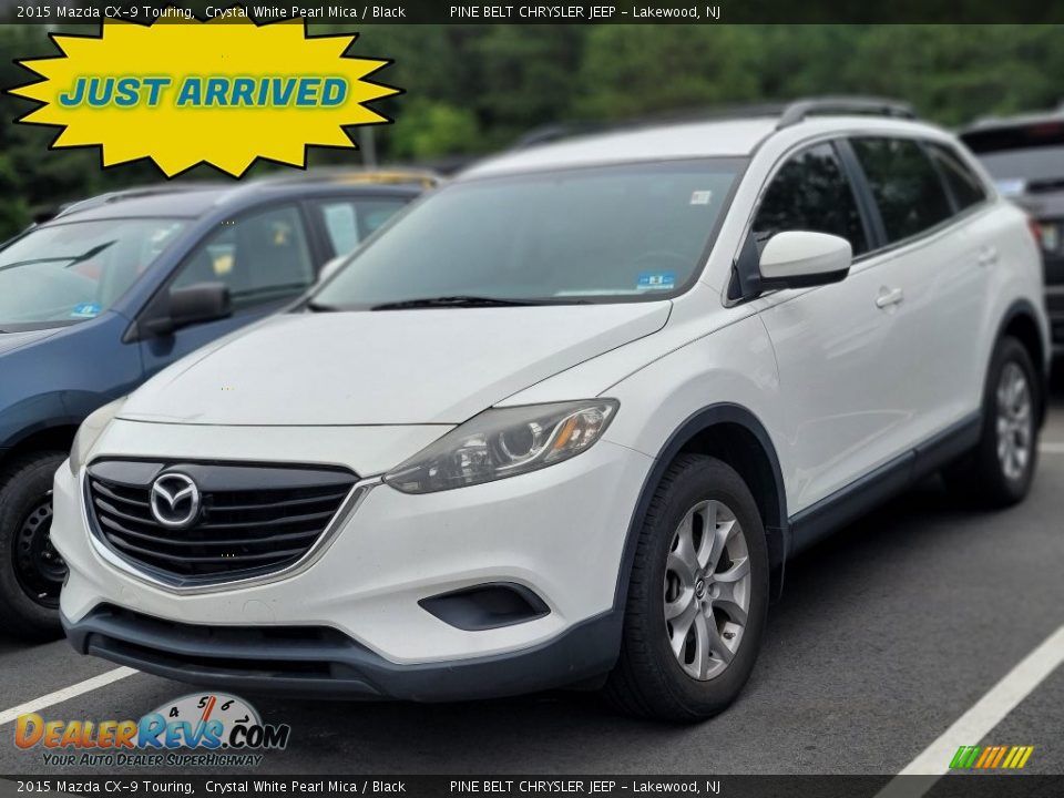 2015 Mazda CX-9 Touring Crystal White Pearl Mica / Black Photo #1