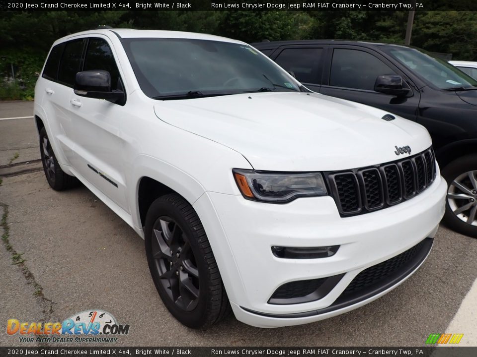 2020 Jeep Grand Cherokee Limited X 4x4 Bright White / Black Photo #2