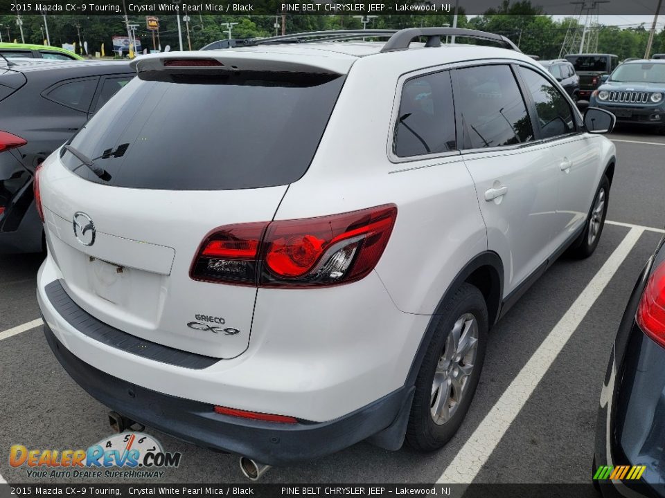 2015 Mazda CX-9 Touring Crystal White Pearl Mica / Black Photo #3