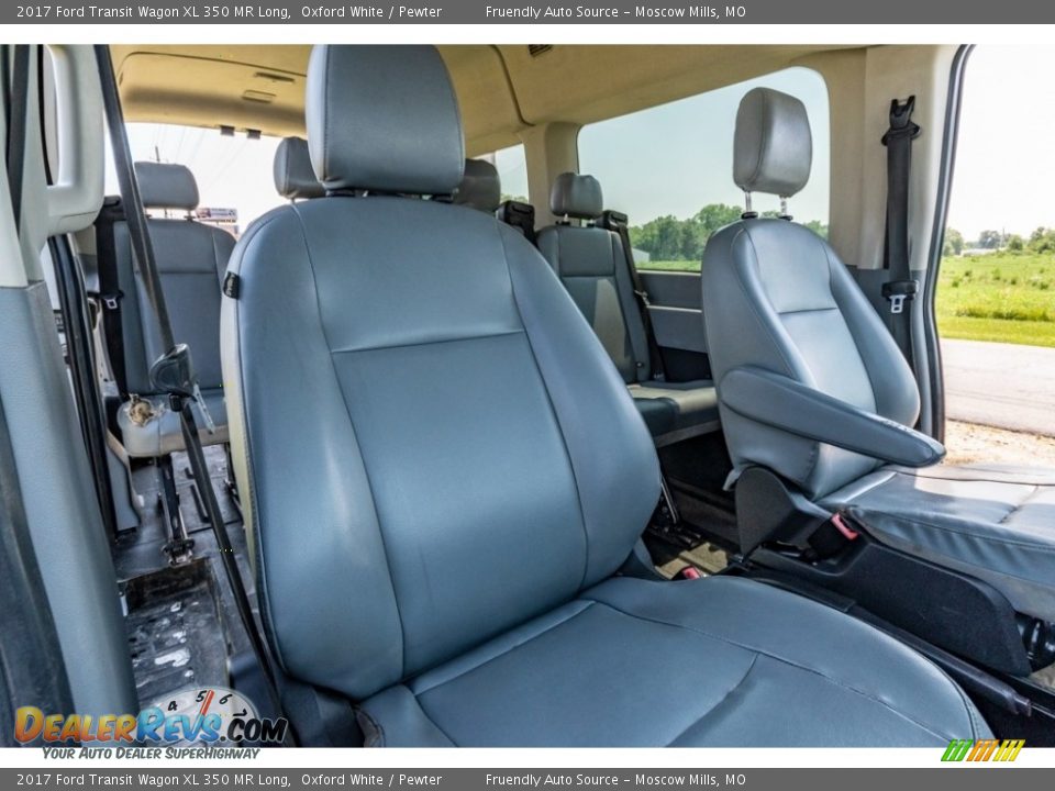 Front Seat of 2017 Ford Transit Wagon XL 350 MR Long Photo #34