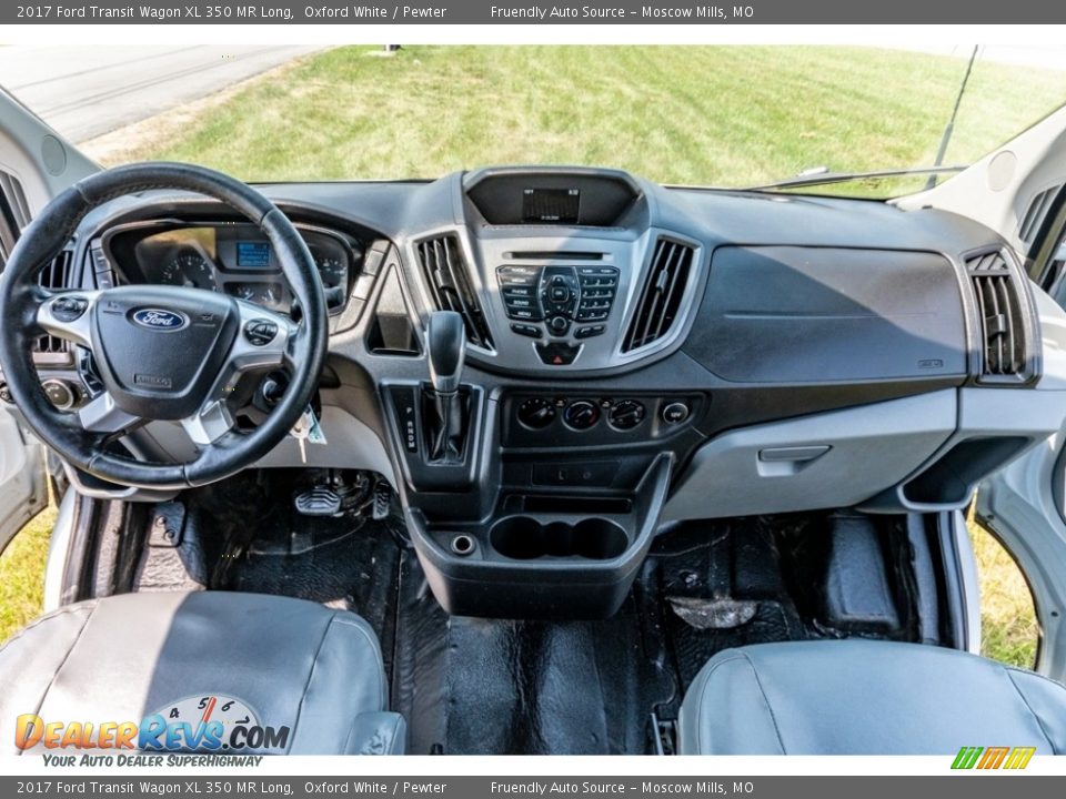 Dashboard of 2017 Ford Transit Wagon XL 350 MR Long Photo #35