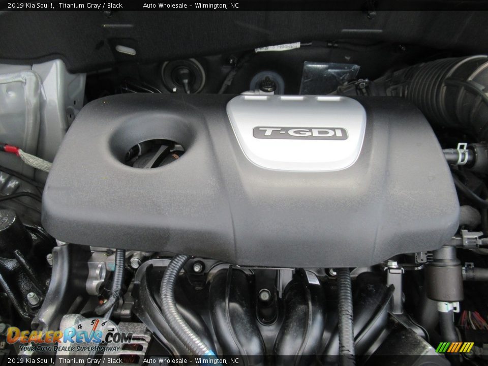 2019 Kia Soul ! 1.6 Liter Turbocharged GDI DOHC 16-Valve CVVT 4 Cylinder Engine Photo #6