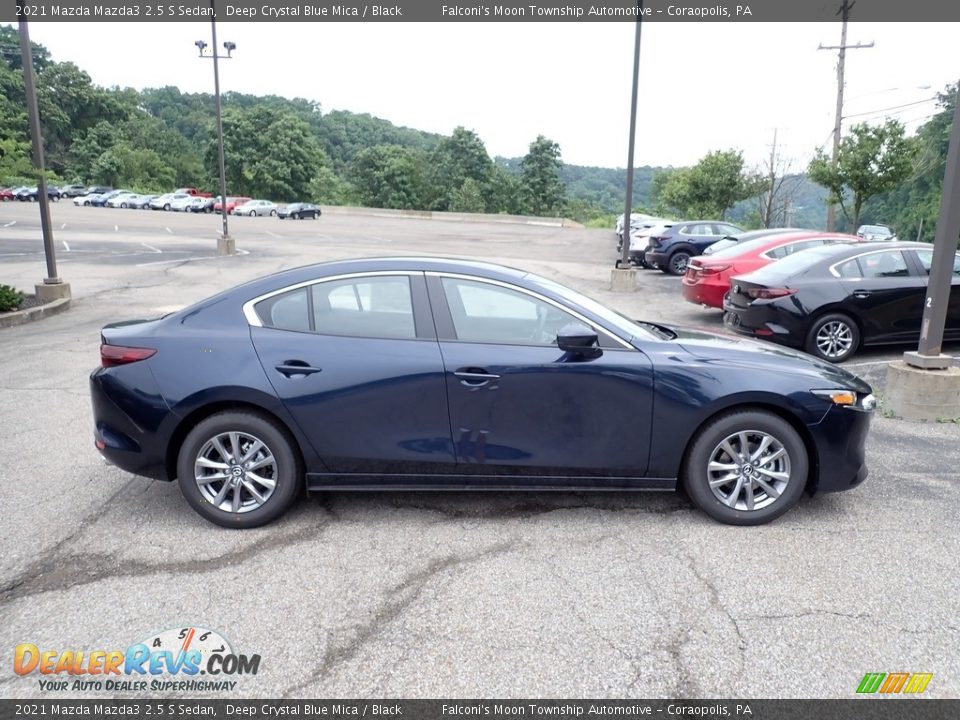 Deep Crystal Blue Mica 2021 Mazda Mazda3 2.5 S Sedan Photo #1