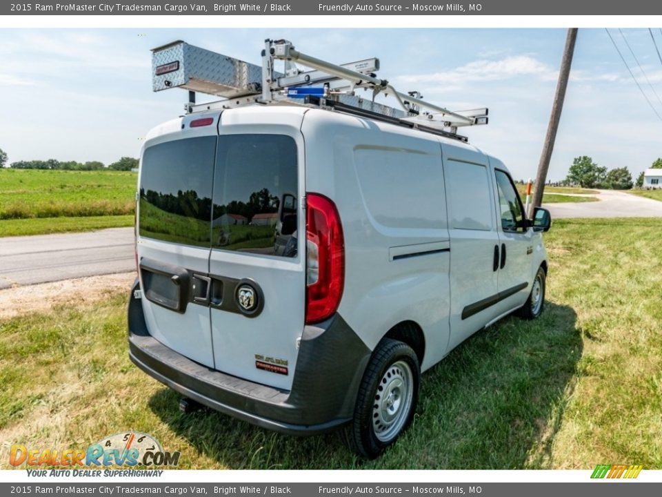 2015 Ram ProMaster City Tradesman Cargo Van Bright White / Black Photo #4