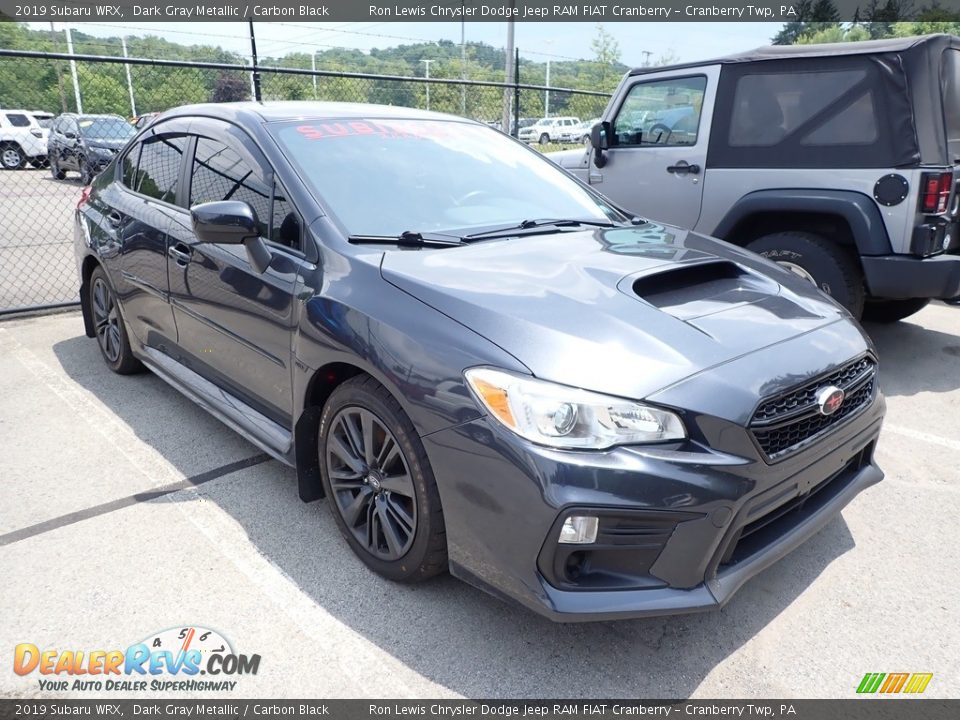 2019 Subaru WRX Dark Gray Metallic / Carbon Black Photo #2