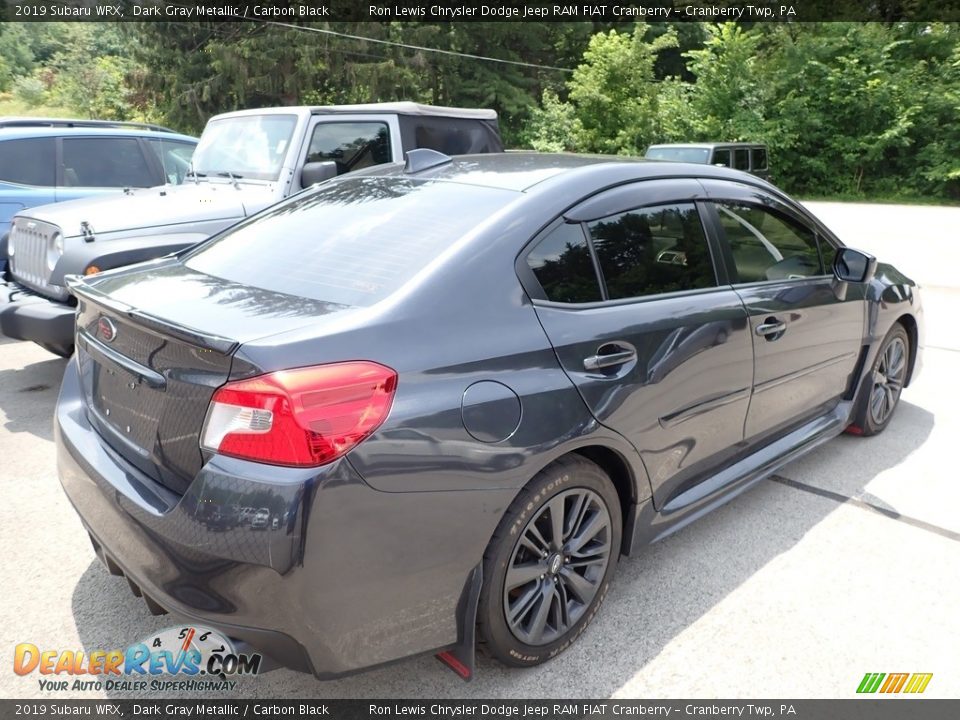 2019 Subaru WRX Dark Gray Metallic / Carbon Black Photo #3