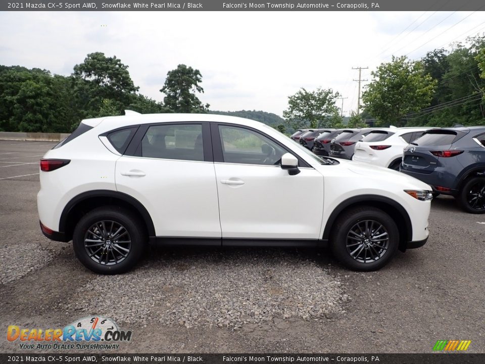 Snowflake White Pearl Mica 2021 Mazda CX-5 Sport AWD Photo #1