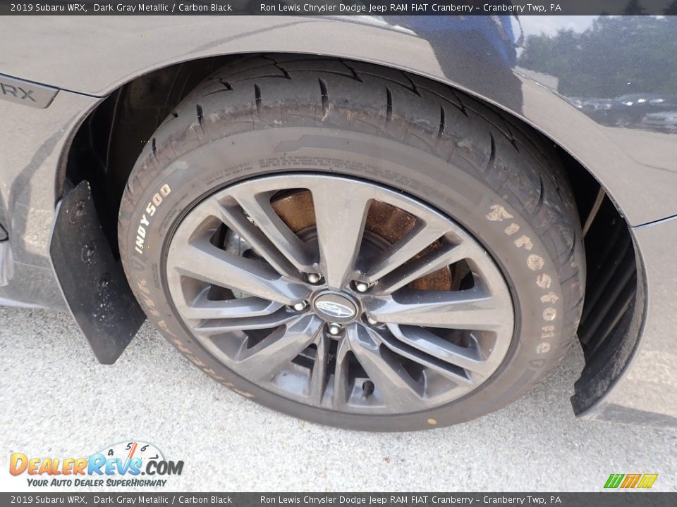 2019 Subaru WRX Dark Gray Metallic / Carbon Black Photo #5