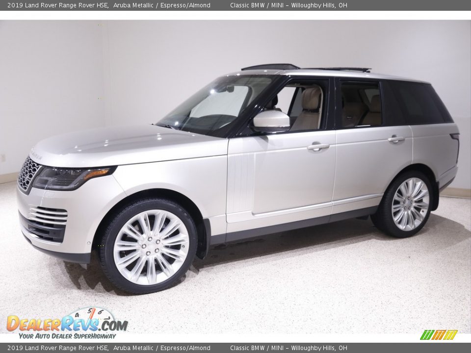 2019 Land Rover Range Rover HSE Aruba Metallic / Espresso/Almond Photo #3