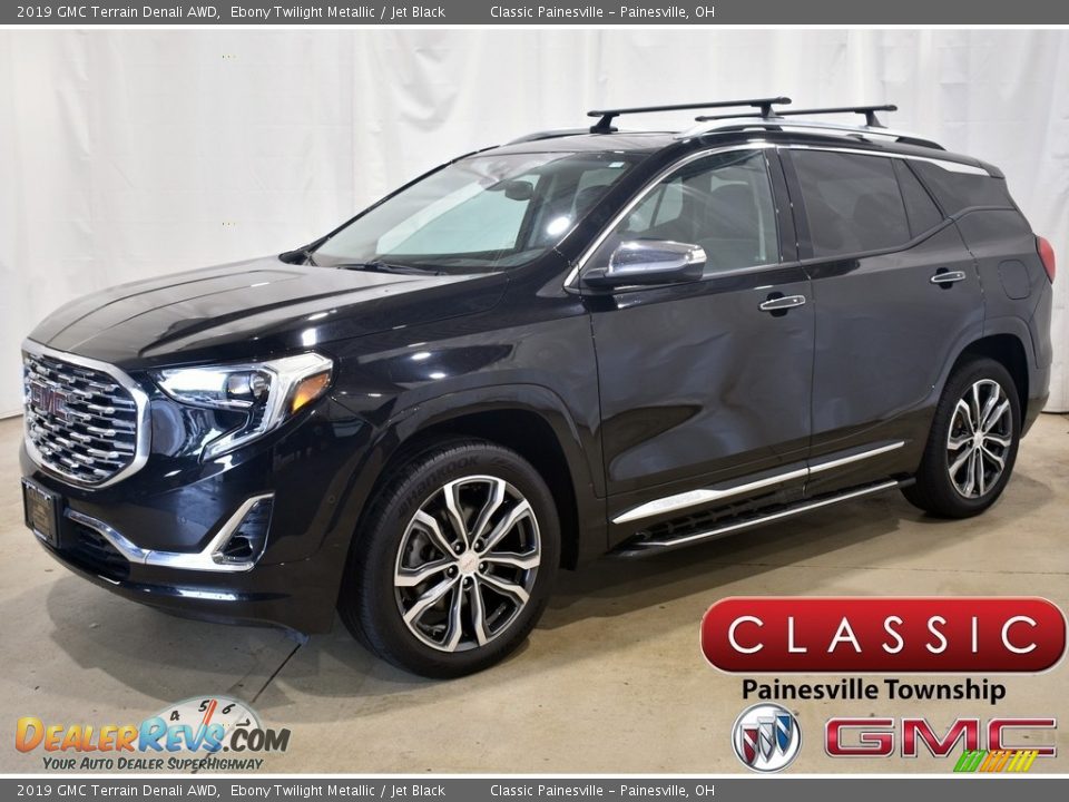 2019 GMC Terrain Denali AWD Ebony Twilight Metallic / Jet Black Photo #1