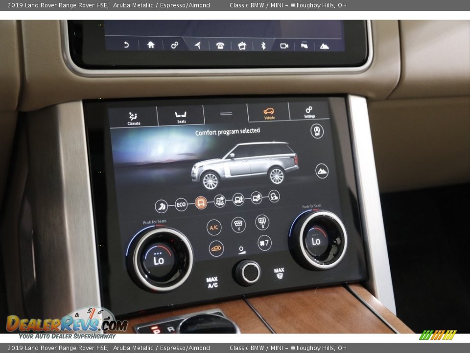 2019 Land Rover Range Rover HSE Aruba Metallic / Espresso/Almond Photo #20