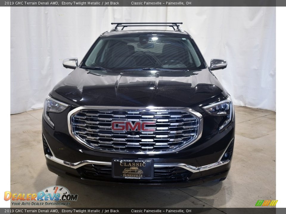 2019 GMC Terrain Denali AWD Ebony Twilight Metallic / Jet Black Photo #4