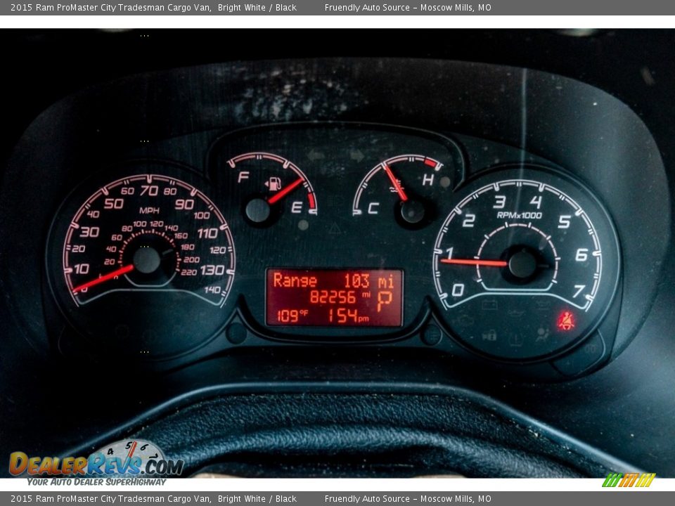 2015 Ram ProMaster City Tradesman Cargo Van Gauges Photo #36