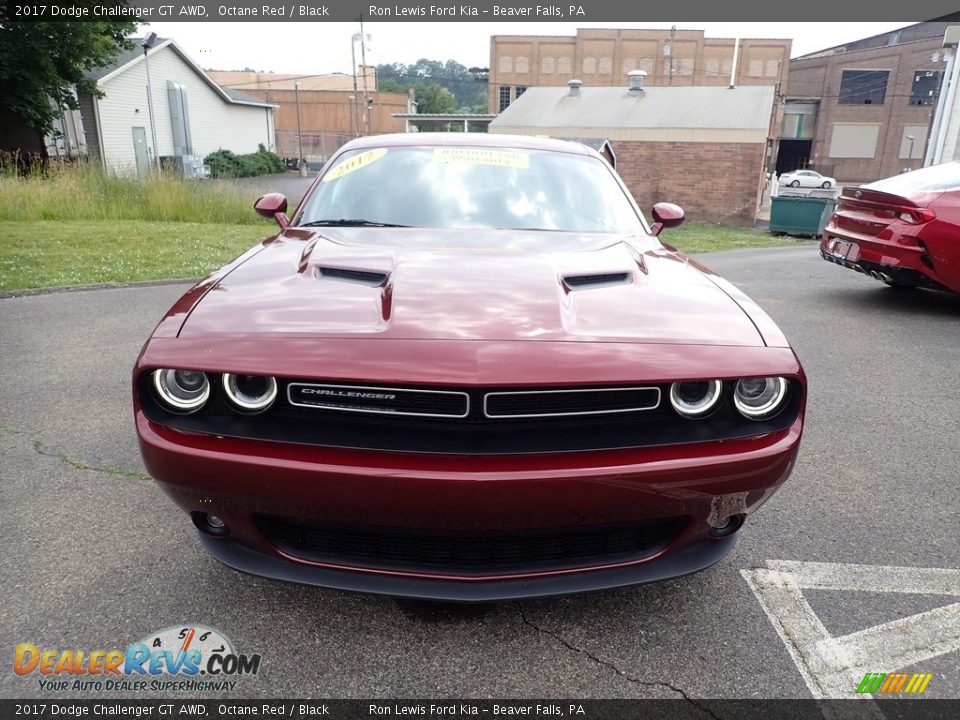 2017 Dodge Challenger GT AWD Octane Red / Black Photo #4