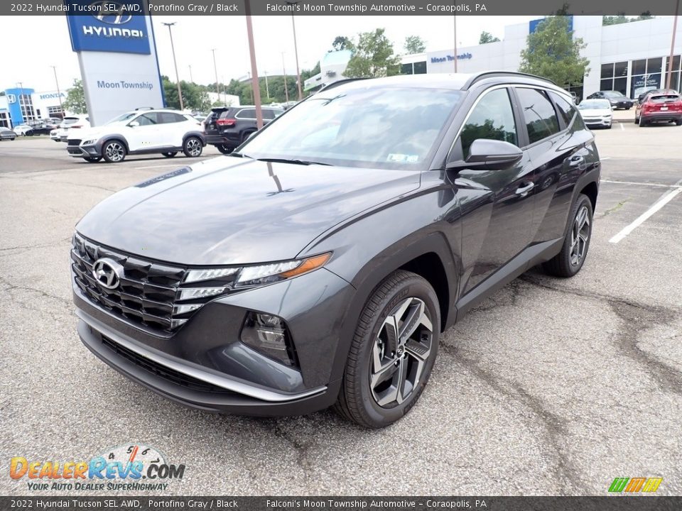 2022 Hyundai Tucson SEL AWD Portofino Gray / Black Photo #5