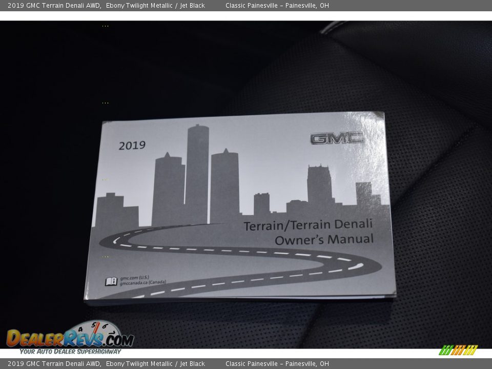 2019 GMC Terrain Denali AWD Ebony Twilight Metallic / Jet Black Photo #19