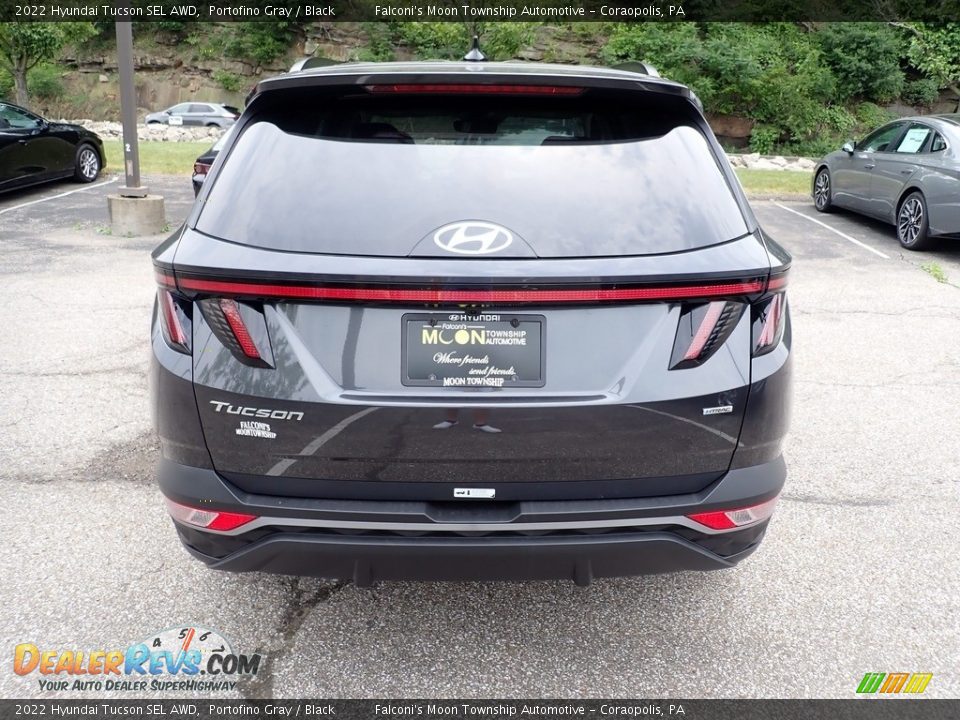 2022 Hyundai Tucson SEL AWD Portofino Gray / Black Photo #8