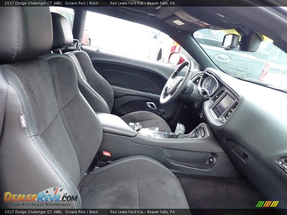 2017 Dodge Challenger GT AWD Octane Red / Black Photo #12