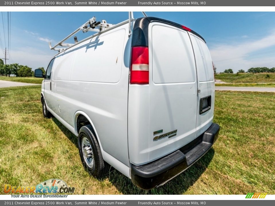 2011 Chevrolet Express 2500 Work Van Summit White / Medium Pewter Photo #6