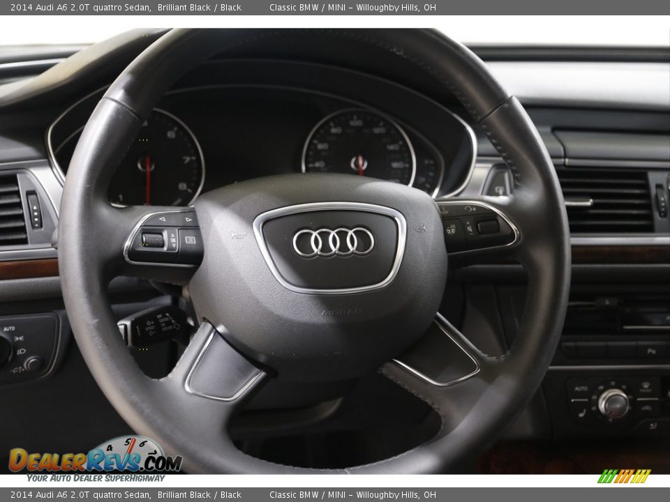 2014 Audi A6 2.0T quattro Sedan Brilliant Black / Black Photo #7