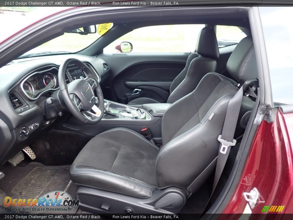 2017 Dodge Challenger GT AWD Octane Red / Black Photo #15