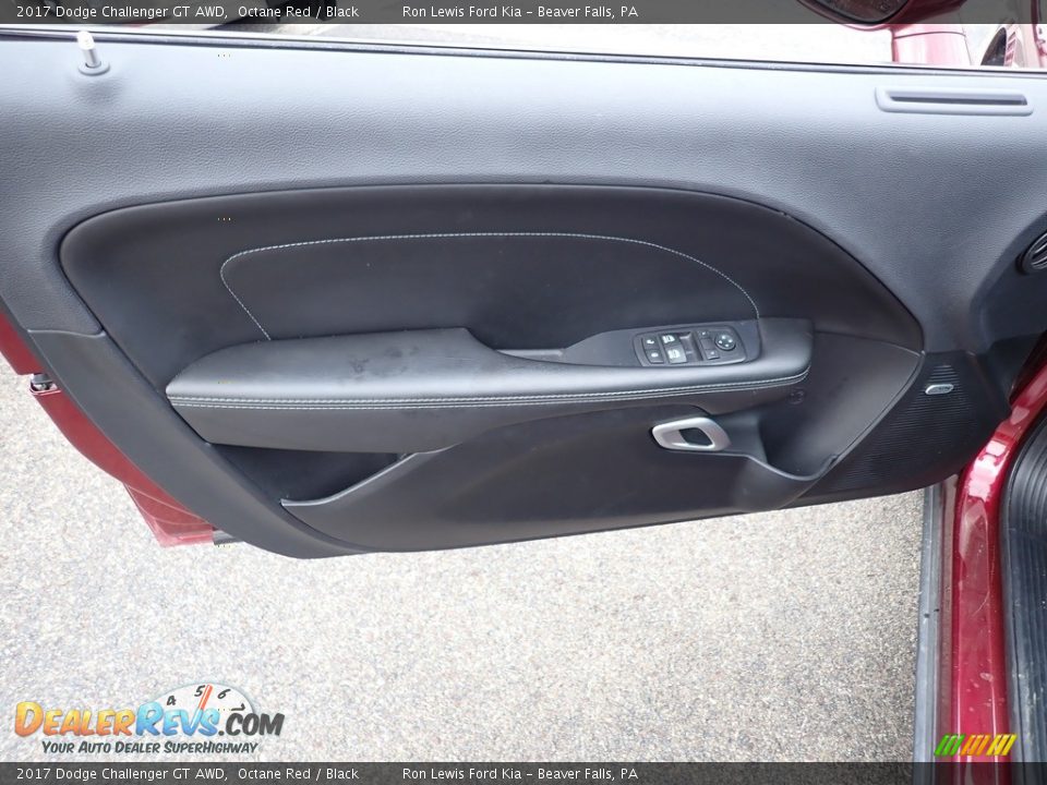2017 Dodge Challenger GT AWD Octane Red / Black Photo #16