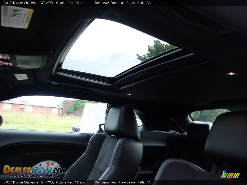2017 Dodge Challenger GT AWD Octane Red / Black Photo #18