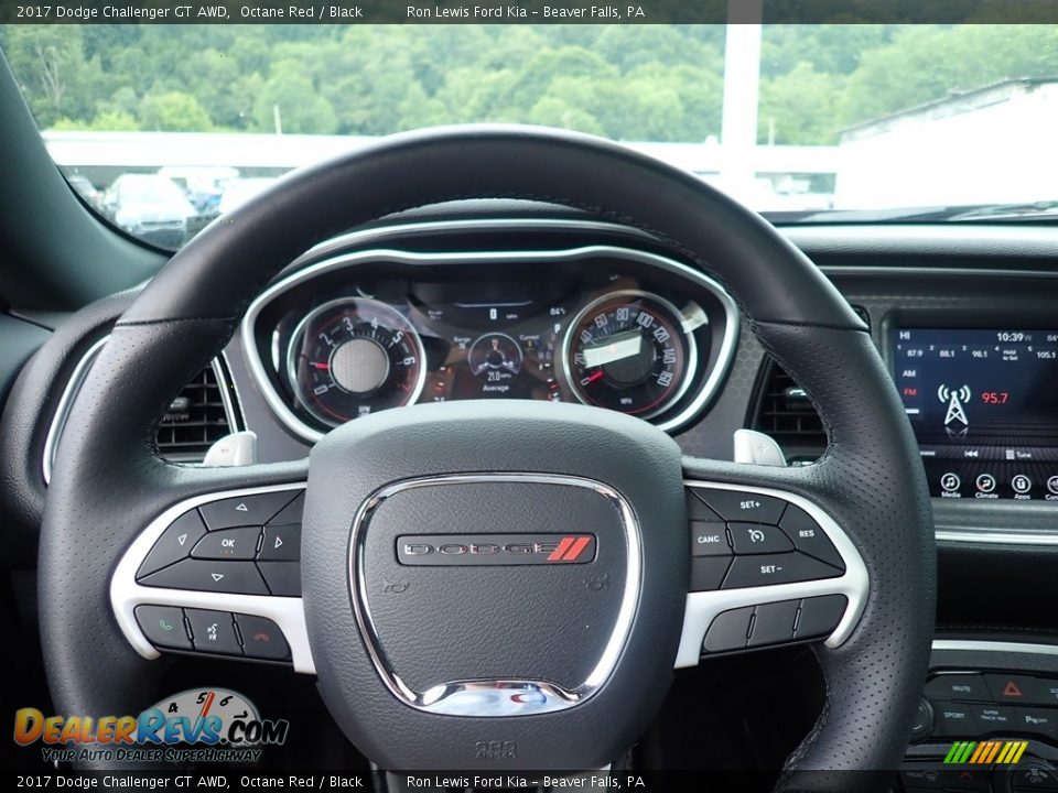 2017 Dodge Challenger GT AWD Octane Red / Black Photo #20