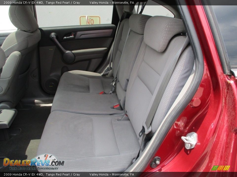 2009 Honda CR-V EX 4WD Tango Red Pearl / Gray Photo #12