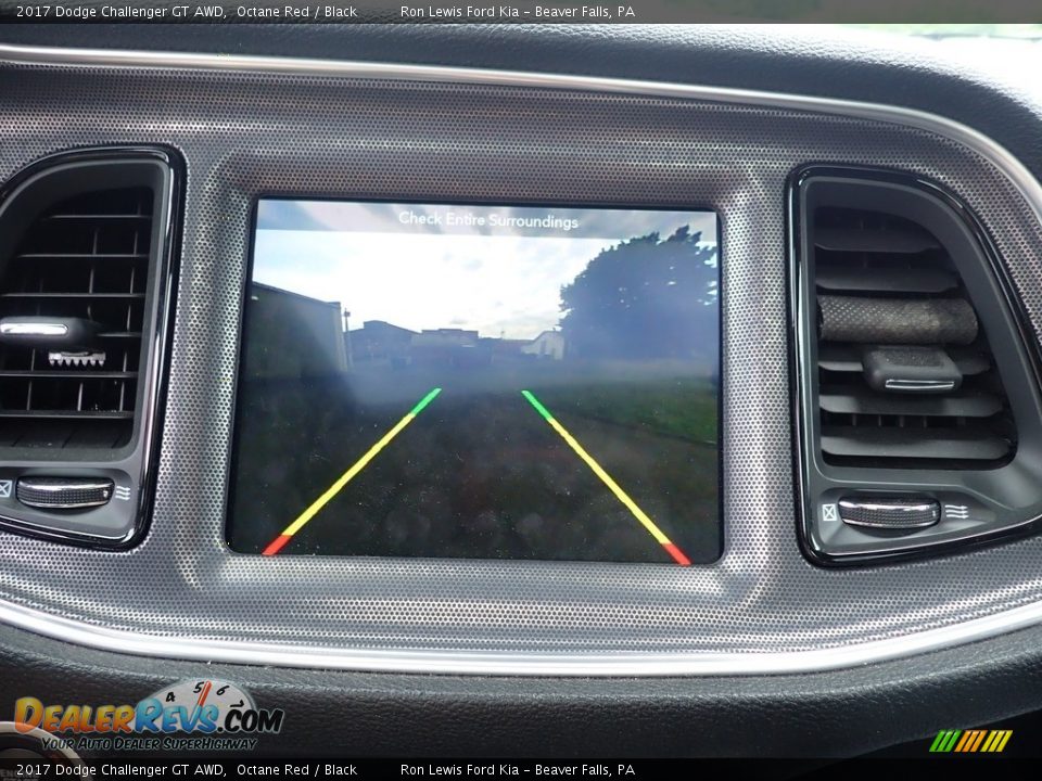 2017 Dodge Challenger GT AWD Octane Red / Black Photo #22