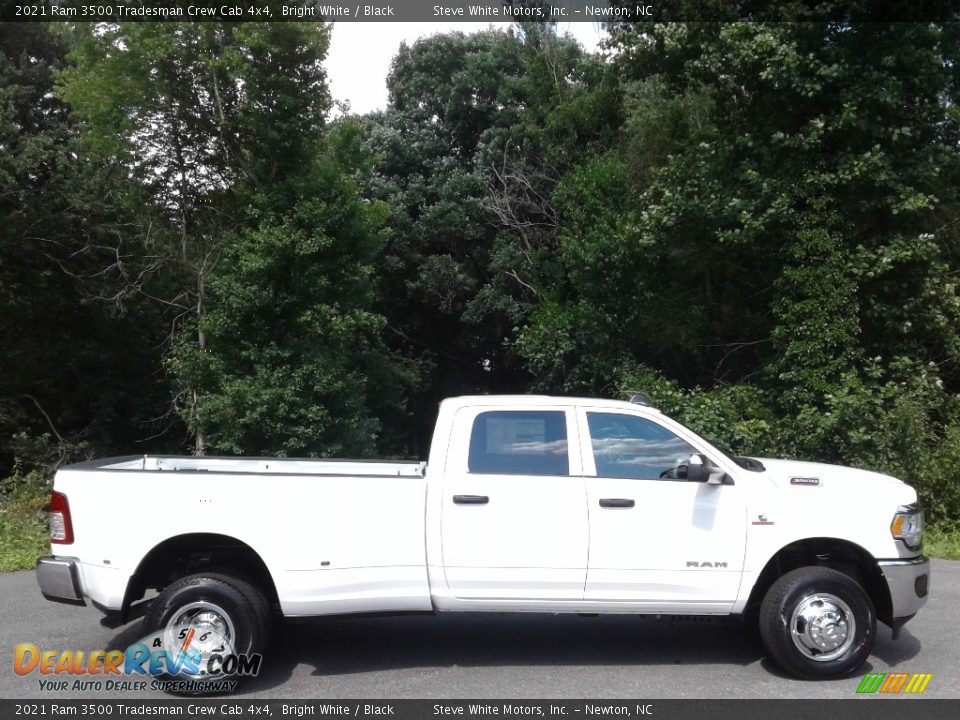 2021 Ram 3500 Tradesman Crew Cab 4x4 Bright White / Black Photo #5