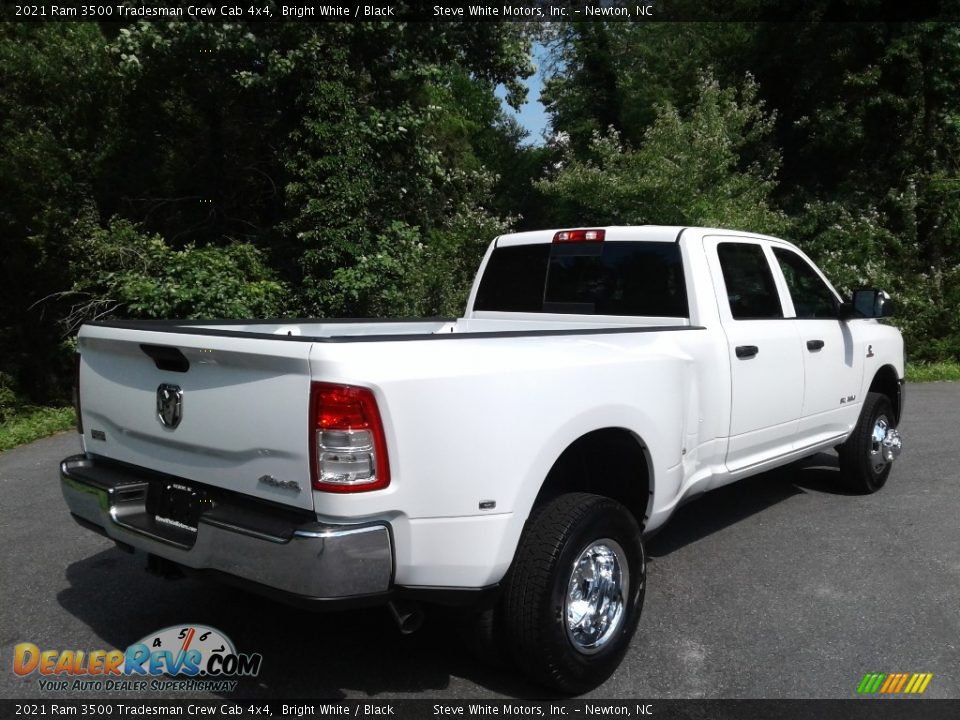 2021 Ram 3500 Tradesman Crew Cab 4x4 Bright White / Black Photo #6