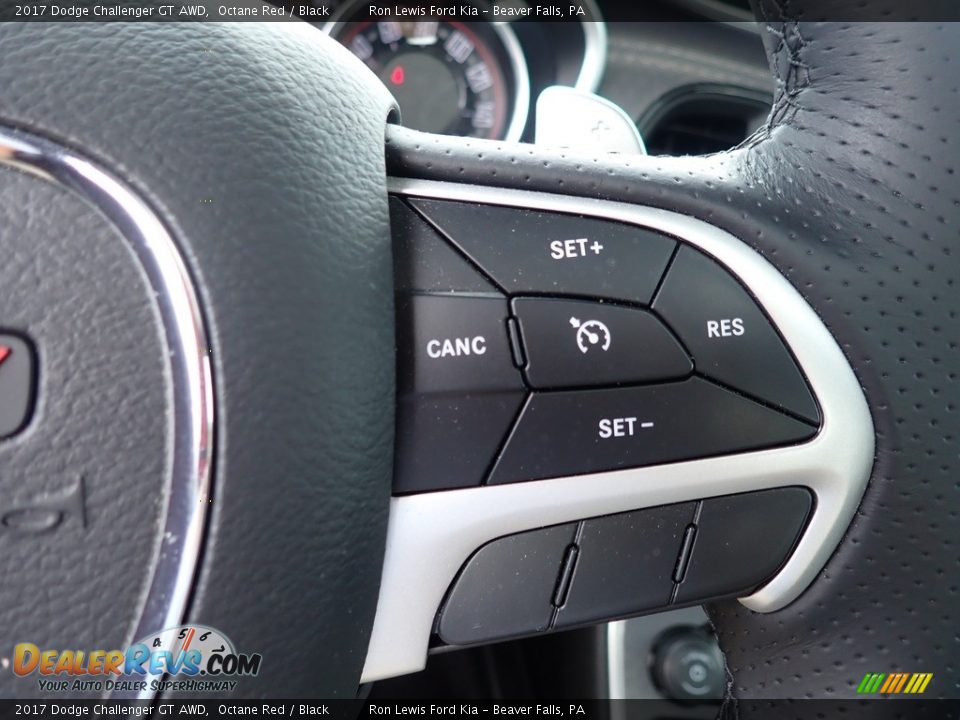 2017 Dodge Challenger GT AWD Octane Red / Black Photo #24