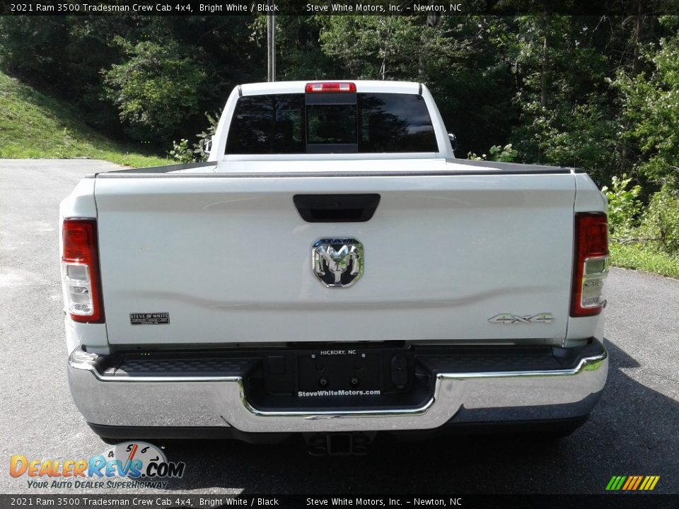 2021 Ram 3500 Tradesman Crew Cab 4x4 Bright White / Black Photo #7