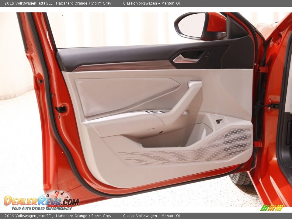 2019 Volkswagen Jetta SEL Habanero Orange / Storm Gray Photo #4